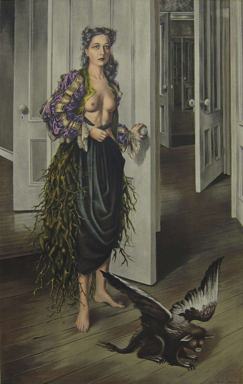 Dorothea Tanning - Birthday - 1970 color lithograph